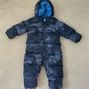 12-18 month Baby Gap camo snowsuit
